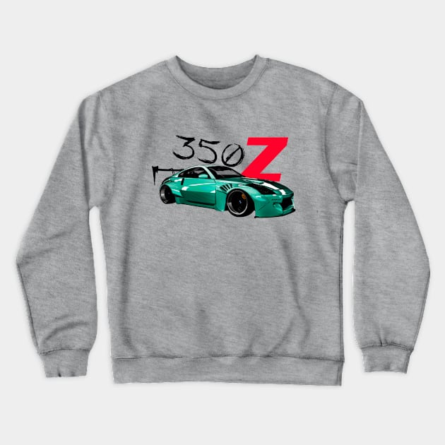 350z Crewneck Sweatshirt by JDMzone